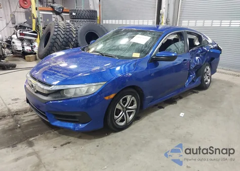 2018 Honda Civic Lx from USA, damaged, VIN 19XFC2F57JE026507